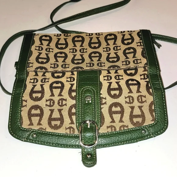 ETIENNE AIGNER CONVERTIBLE CLUTCH WALLET/CROSSBODY BAG - Picture 8 of 9